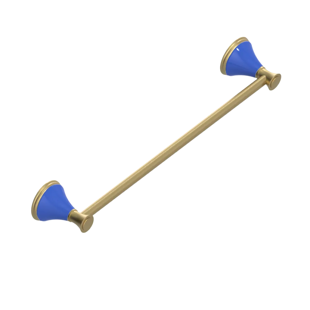 Rubinet Towel Bar 18" Satin Brass