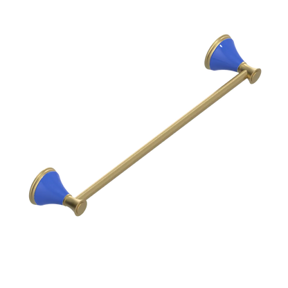Rubinet Towel Bar 18" Satin Brass