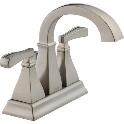 Lakewood Centerset Bathroom Faucet 2L Faucet - SpotShield Brushed Nickel