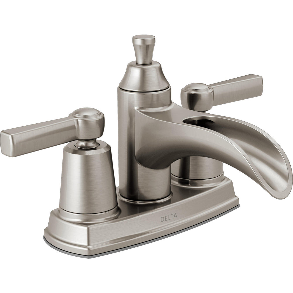 Davis Centerset Bathroom Faucet 2L - SpotShield Brushed Nickel