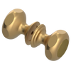 Rubinet Shower Door Knob (set) Satin Gold