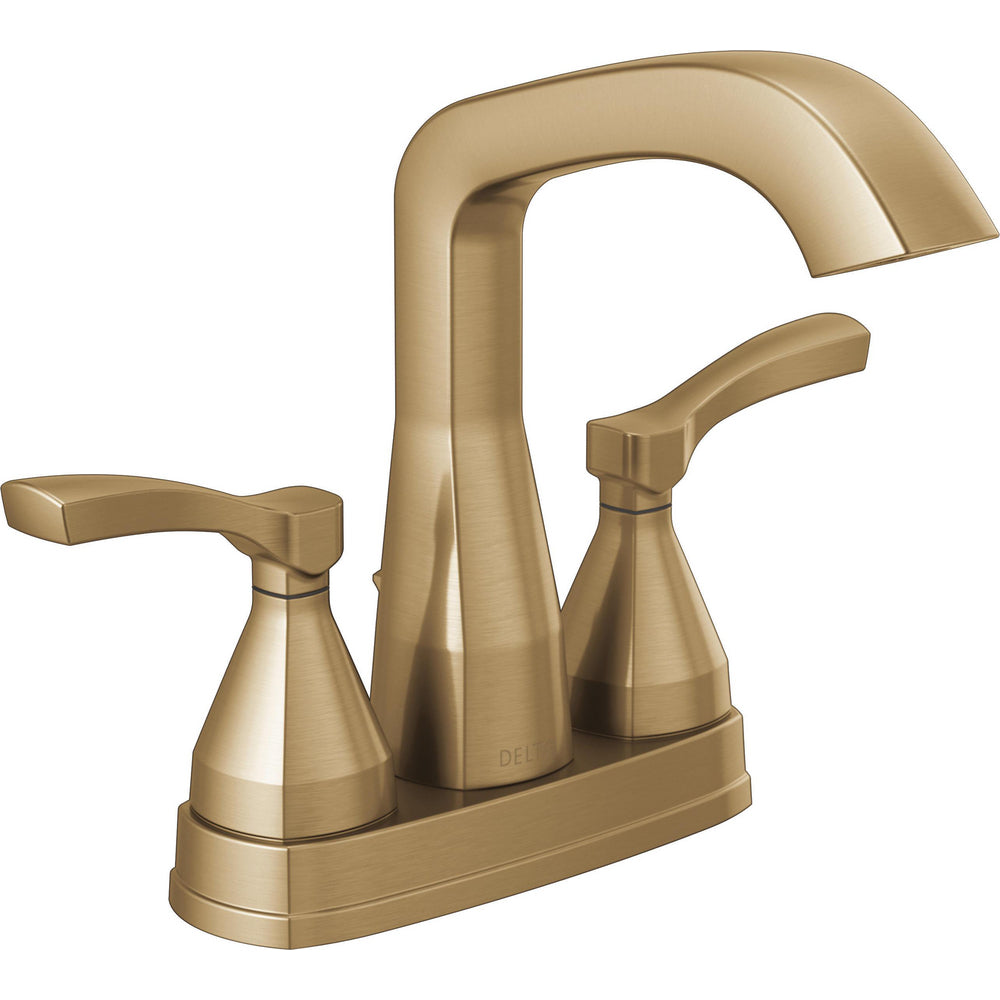 Delta Stryke Centerset Faucet - Lumicoat Champagne Bronze