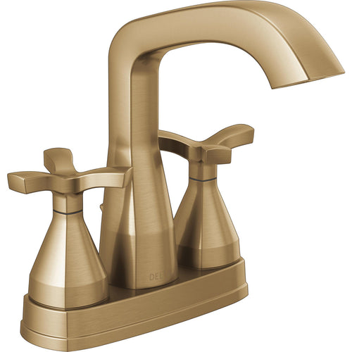 Delta Stryke Centerset Faucet - Lumicoat Champagne Bronze