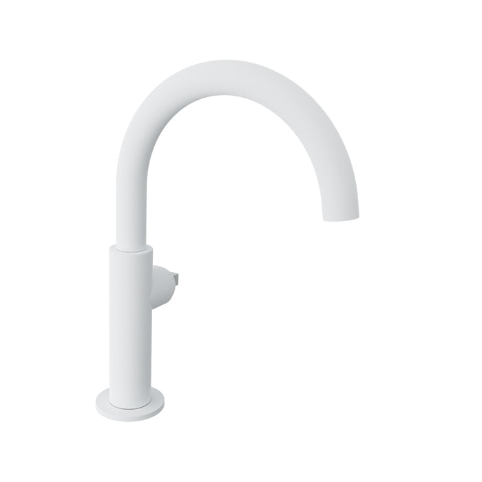 Baril Single-hole lavatory faucet (without handle), drain not included