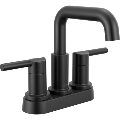 Nicoli Centerset Bathroom Faucet 2L - Matte Black