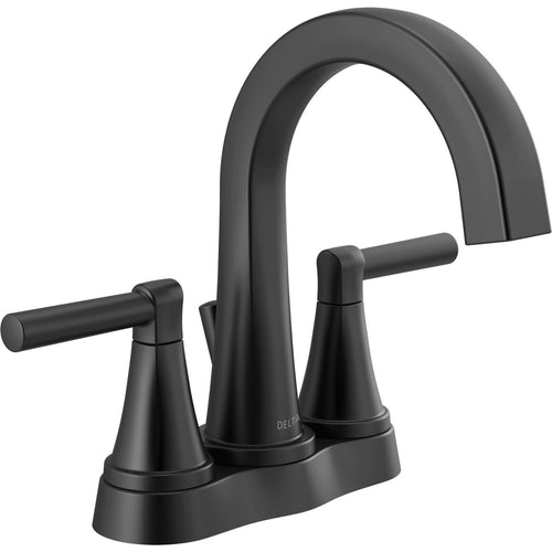 Becker Centerset Bathroom Faucet 2L - Matte Black