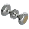 Rubinet Shower Door Knob (set) Satin Nickel