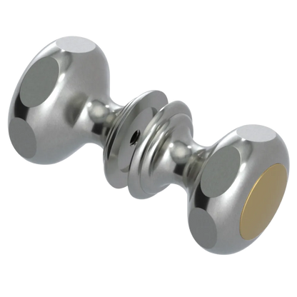 Rubinet Shower Door Knob (set) Satin Nickel