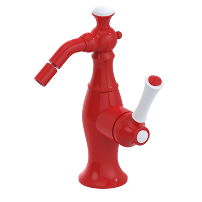 Rubinet Single Control Bidet Fitting (less drain) Red