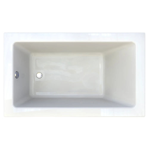 American Standard Studio® 60 x 36-Inch Drop-In Soaking Bathtub With Zero Edge