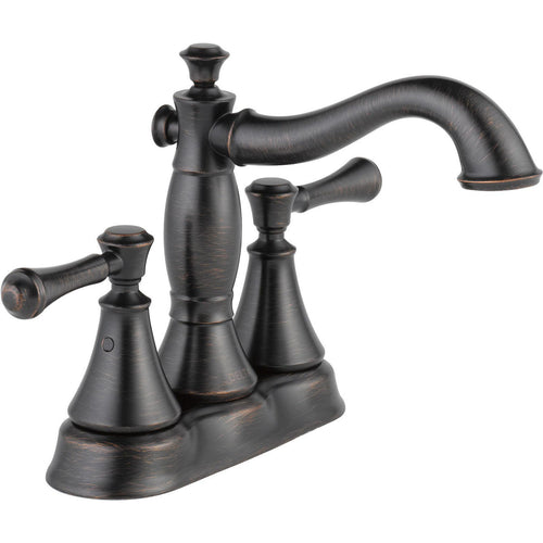 Delta Two Handle Centerset Bathroom Faucet - Metal
