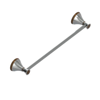 Rubinet Towel Bar 18" Satin Nickel