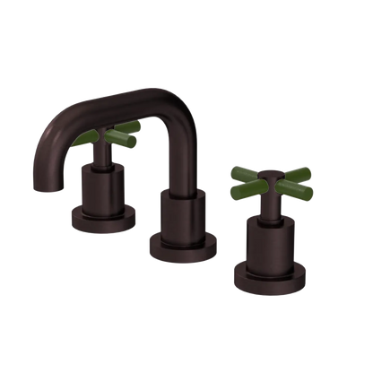 Rubinet Widespread Lav. Set. (less drain) Oil Rubbed Bronze