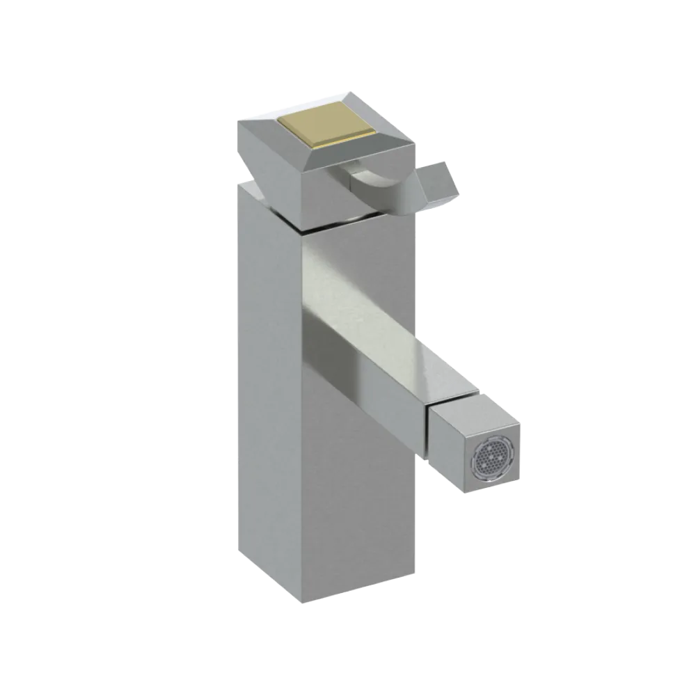Rubinet Single Control Bidet Fitting (less drain) Satin Nickel