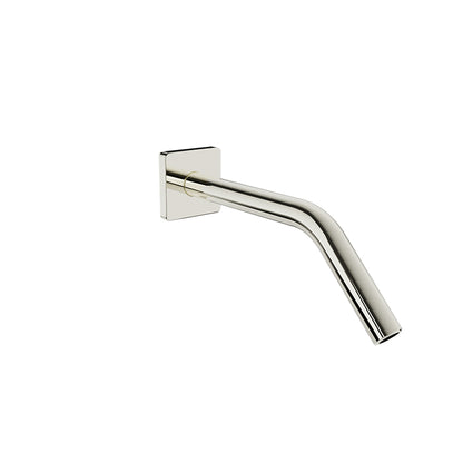 Baril 10" wall-mounted shower arm, square flange