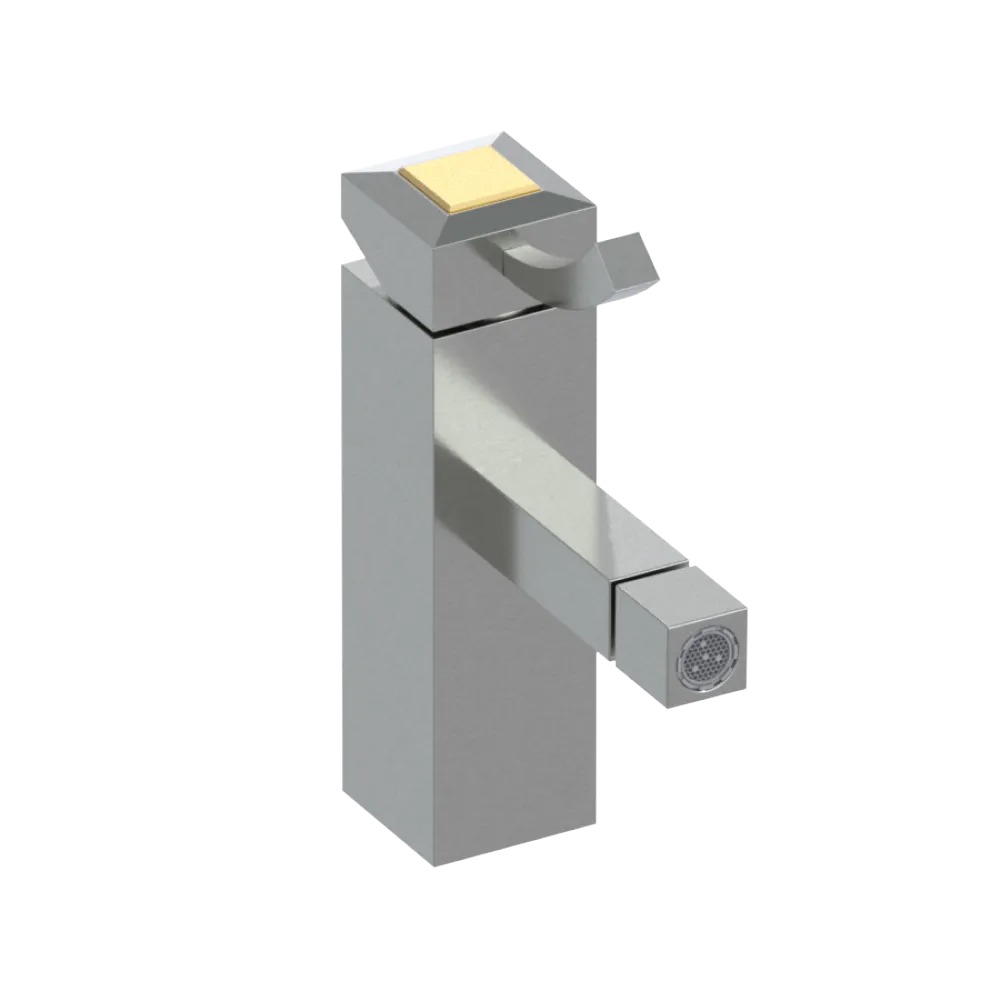 Rubinet Single Control Bidet Fitting (less drain) Satin Nickel