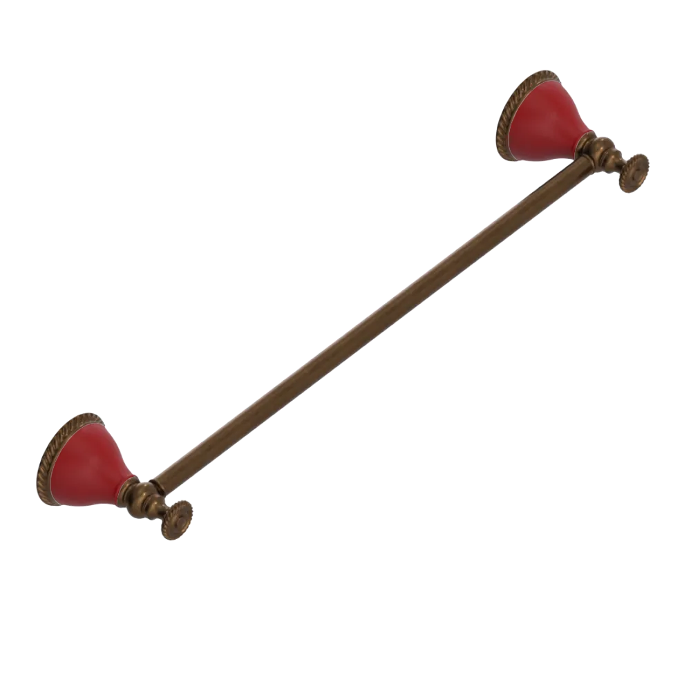 Rubinet Towel Bar 18" Tuscan Brass