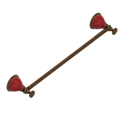 Rubinet Towel Bar 18" Tuscan Brass