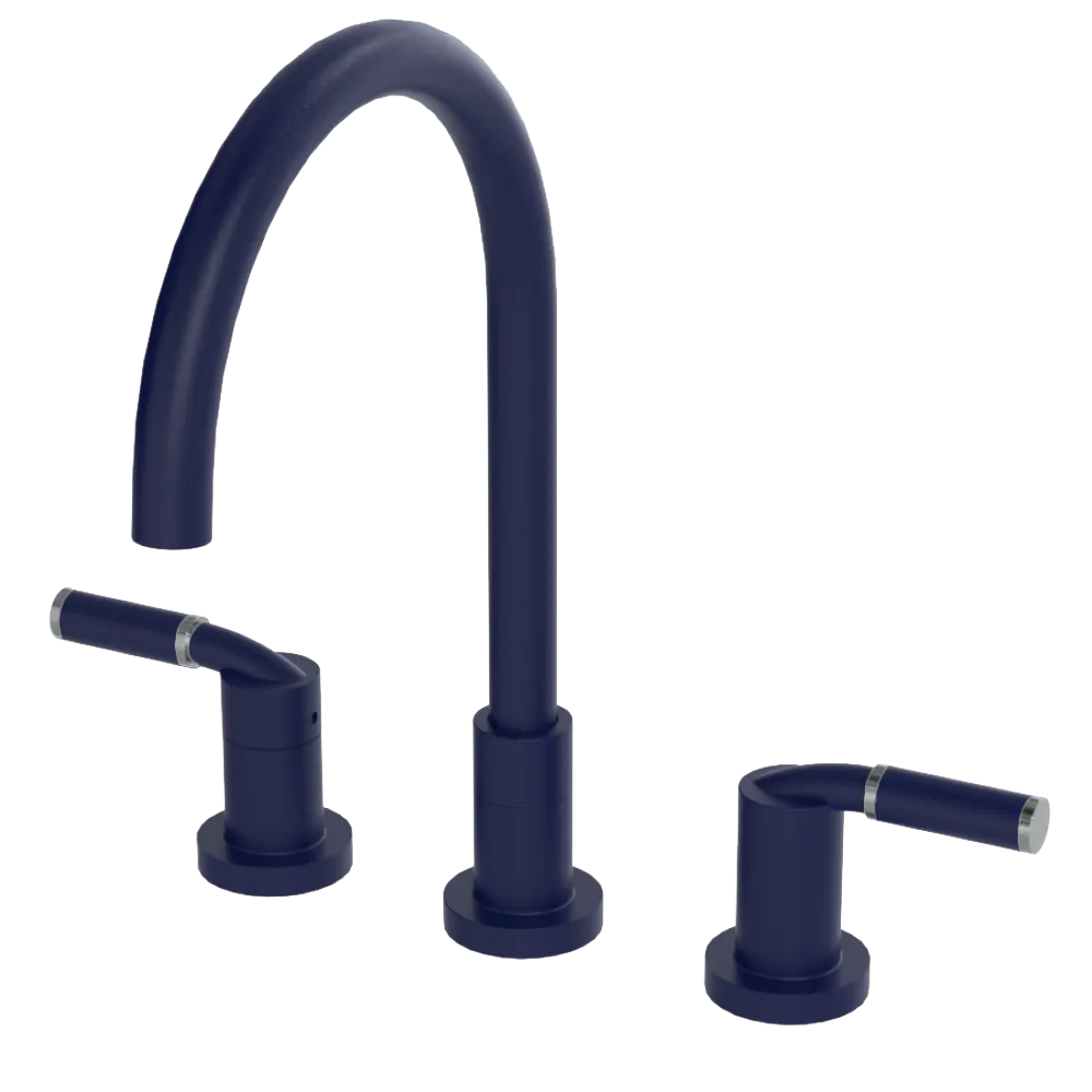 Rubinet Widespread Kitchen Set Midnight Blue