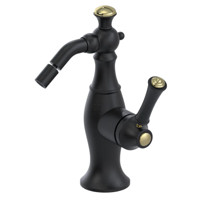 Rubinet Single Control Bidet Fitting (less drain) Matt Black