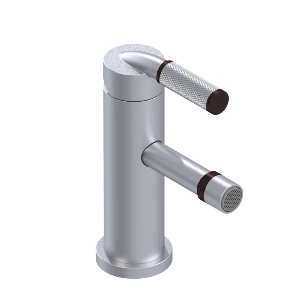 Rubinet Single Control Bidet Fitting (less drain) Satin Chrome