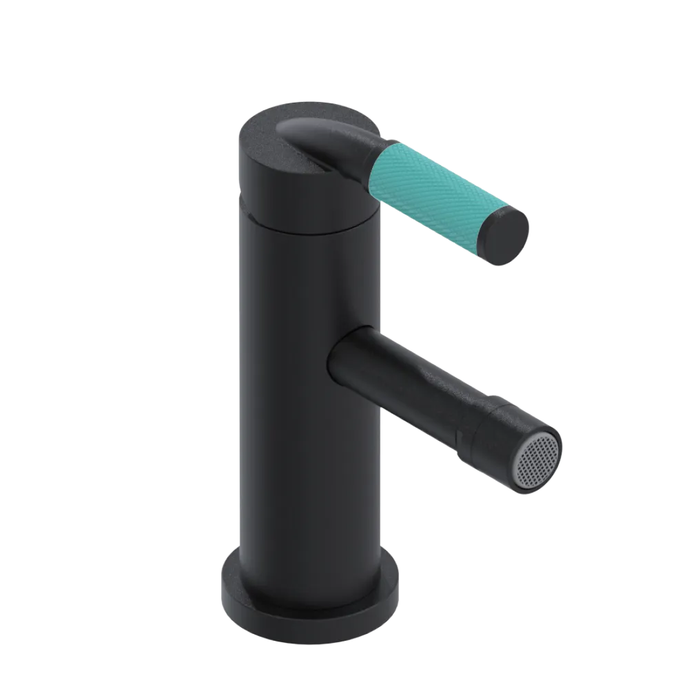 Rubinet Single Control Bidet Fitting (less drain) Matt Black