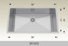 Bosco 261932 32" Stainless Steel Double Bowl Kitchen Sink