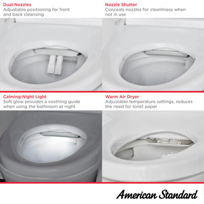 American Standard Advanced Clean 100 SpaLet Bidet Toilet Seat Unit