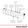 American Standard Advanced Clean 100 SpaLet Bidet Toilet Seat Unit