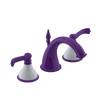 Rubinet Widespread Lav. Set. (less drain) Purple Haze