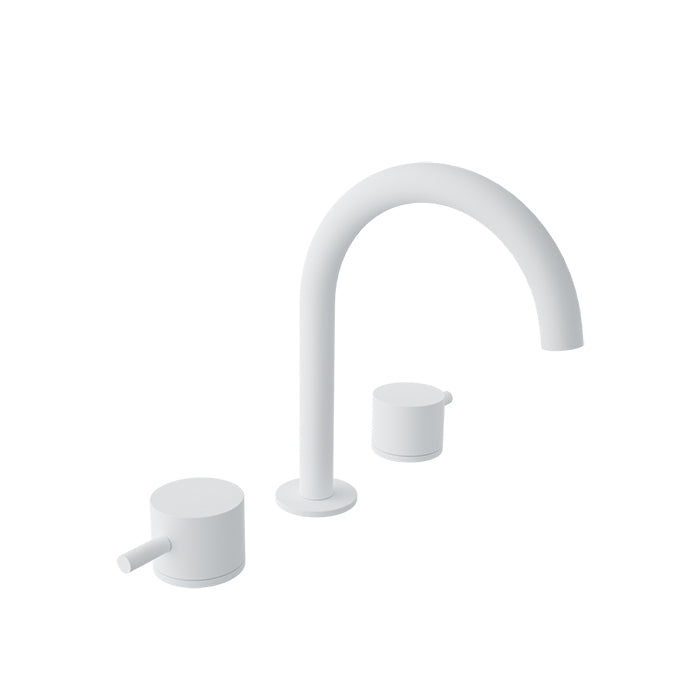 Baril 8" c/c lavatory faucet, drain included