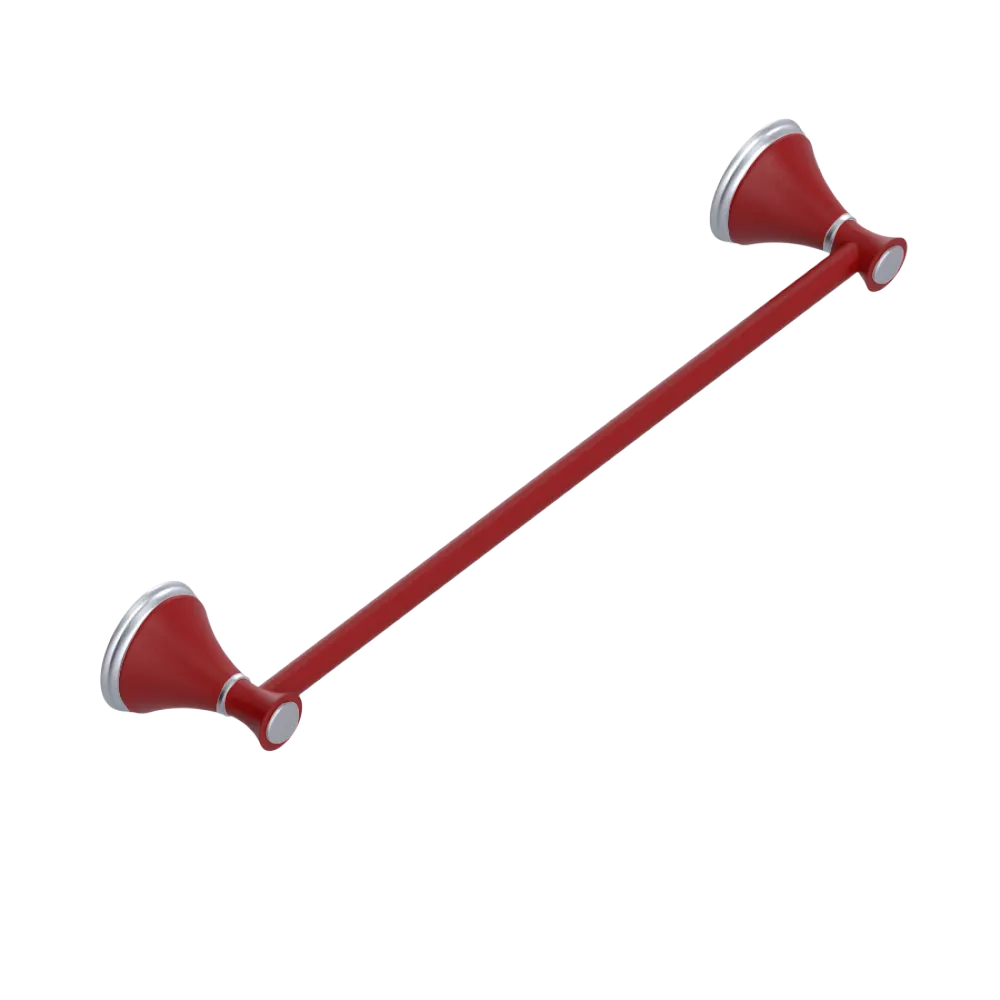 Rubinet Towel Bar 24" Maroon