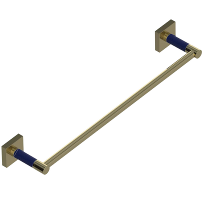 Rubinet 18" TOWEL BAR Natural Brass