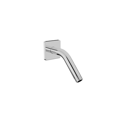 Baril 6" wall-mounted shower arm, square flange