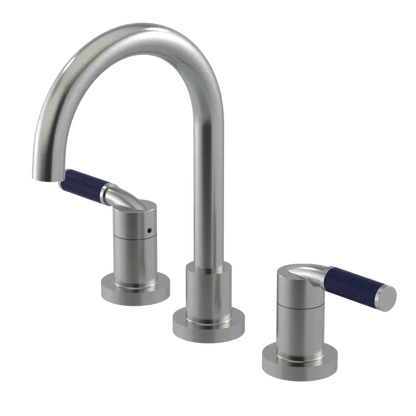 Rubinet Widespread Lav. Set. (less drain) Satin Nickel