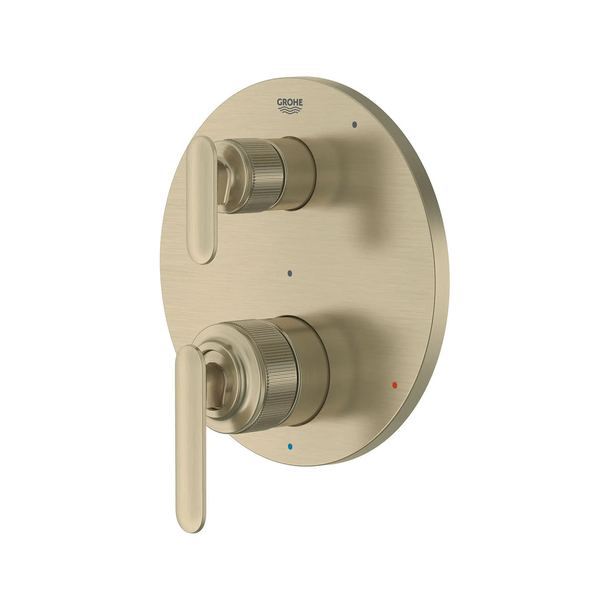 GROHE Listra 2-Handle Pressure Balance Valve Trim with 2-Way Diverter with Cartridge – 10617
