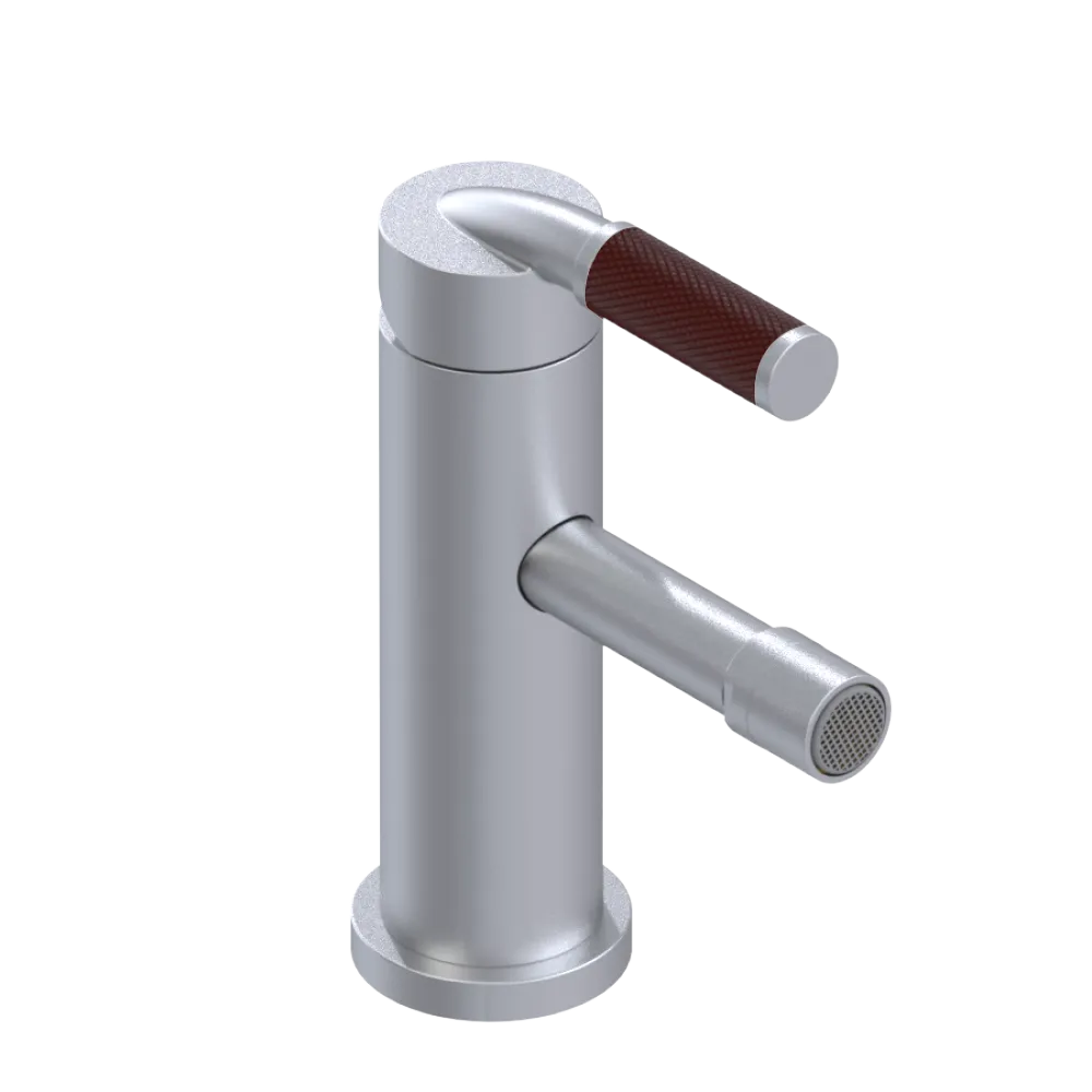 Rubinet Single Control Bidet Fitting (less drain) Satin Chrome