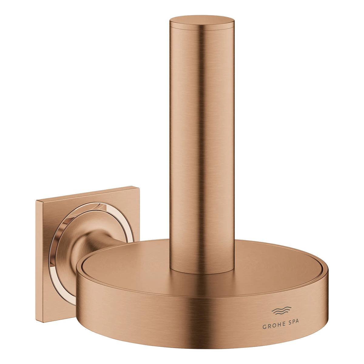 GROHE Allure New Spare Toilet Paper Holder – 40956 Brushed Warm Sunset