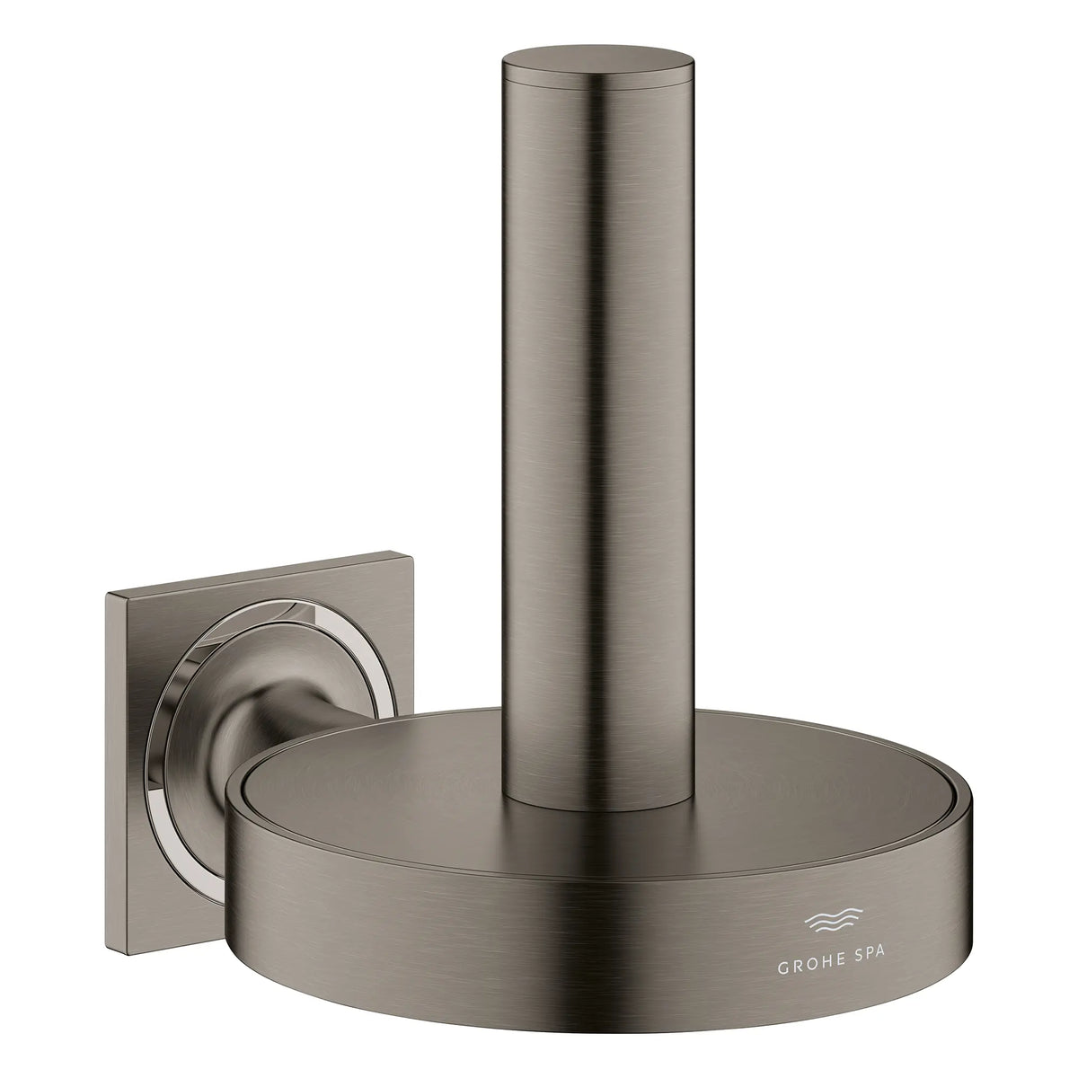 GROHE Allure New Spare Toilet Paper Holder – 40956 Brushed Hard Graphite