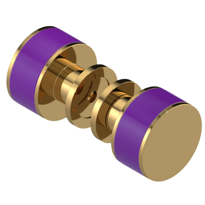 Rubinet Shower Door Knob (set) Gold
