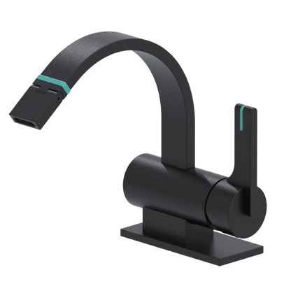 Rubinet Single Control Bidet Fitting (less drain) Matt Black