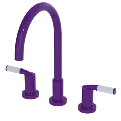 Rubinet Widespread Kitchen Set Purple Haze
