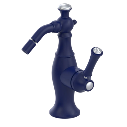 Rubinet Single Control Bidet Fitting (less drain) Midnight Blue