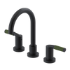Rubinet Widespread Lav set (less drain) Matt Black