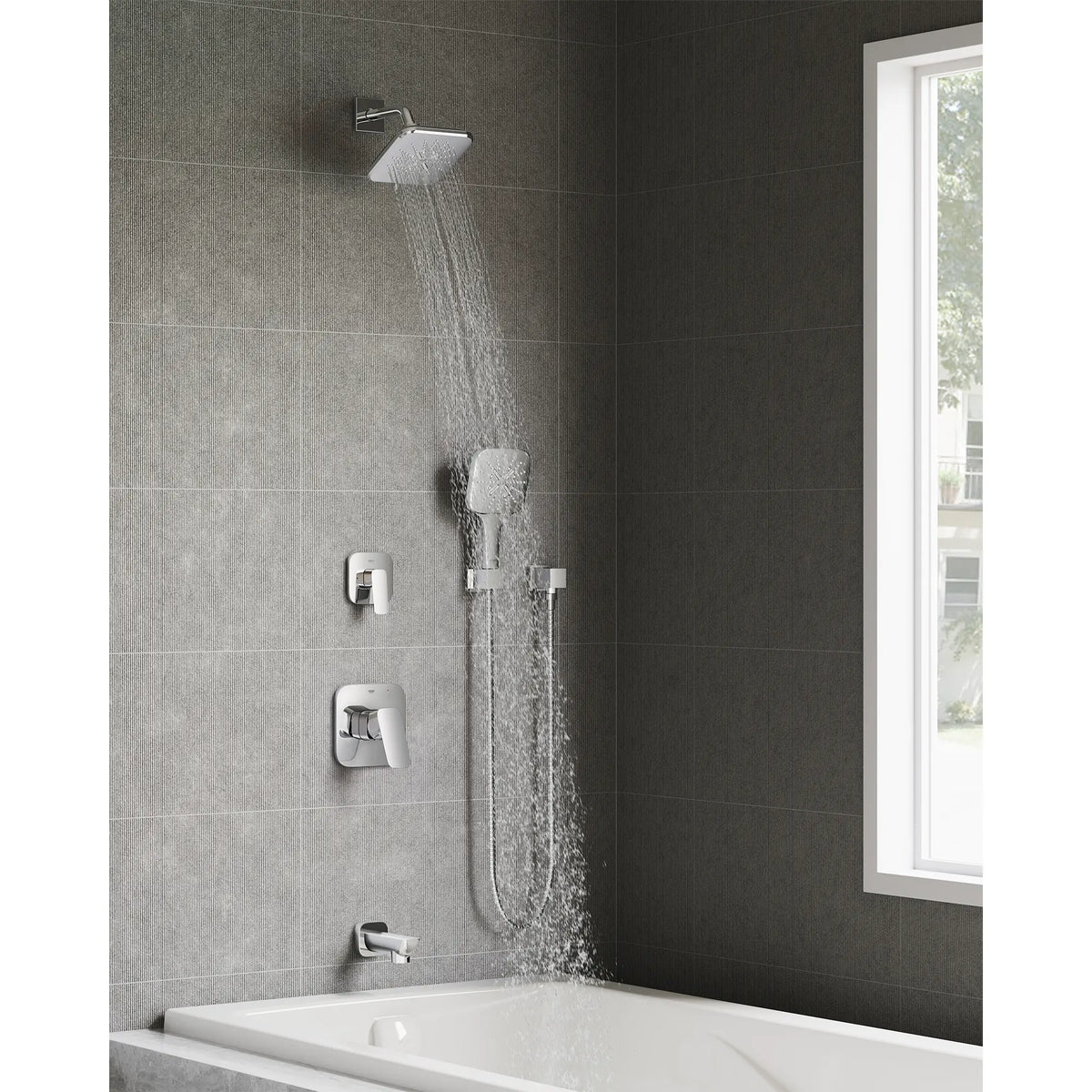 GROHE Euphoria Cube+ Handshower Holder – 27693