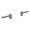 GROHE Atrio New Atrio Lever Handles for Bathroom Sink Faucet (Pair) – 14216 Brushed Hard Graphite