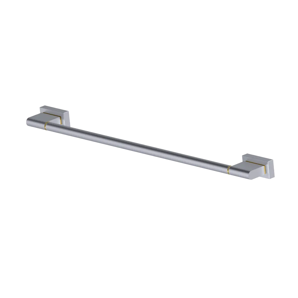 Rubinet Towel Bar 18" Satin Chrome