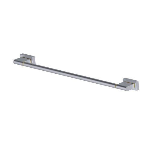 Rubinet Towel Bar 18" Satin Chrome