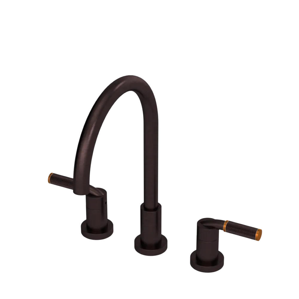 Rubinet Widespread Kitchen Set Oil Rubbed Bronze