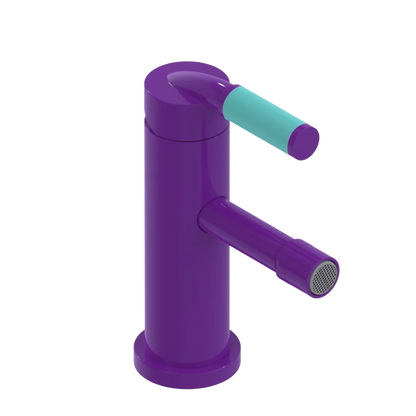 Rubinet Single Control Bidet Fitting (less drain) Purple Haze